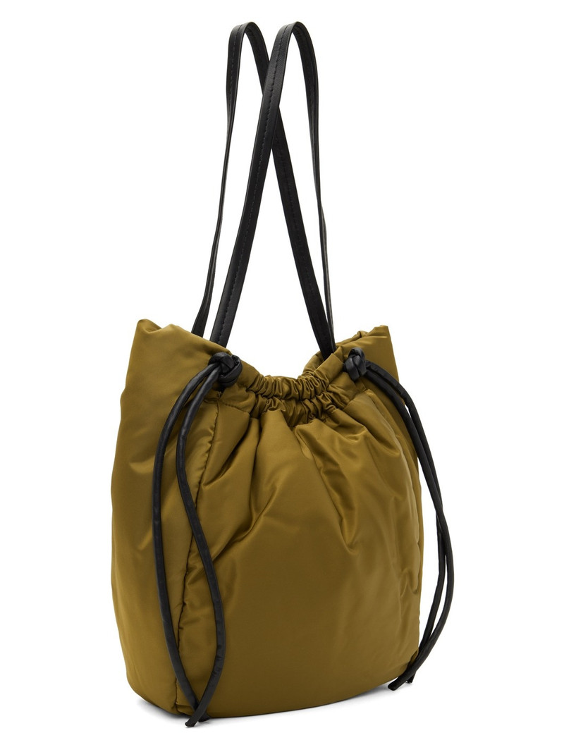 Khaki Drawstring Tote 3