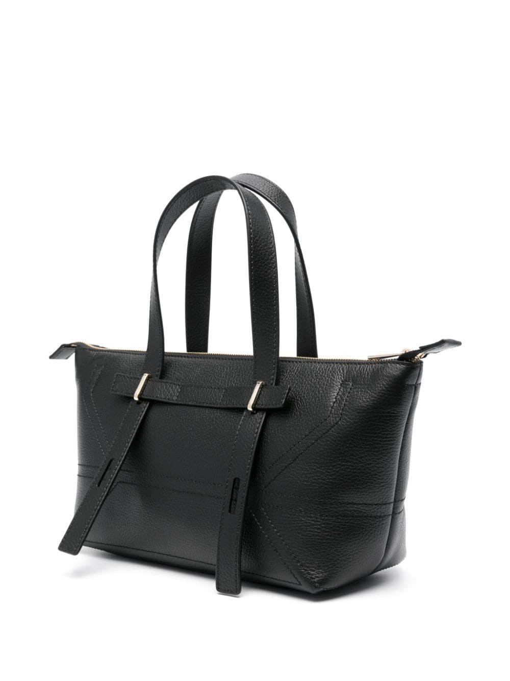 medium Giove leather tote bag - 3