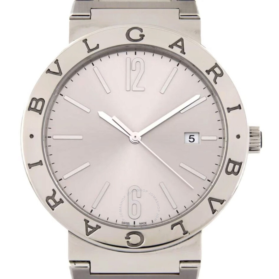Pre-owned Bvlgari Bvlgari Bvlgari Automatic Silver Dial Men's Watch 103652 - 1