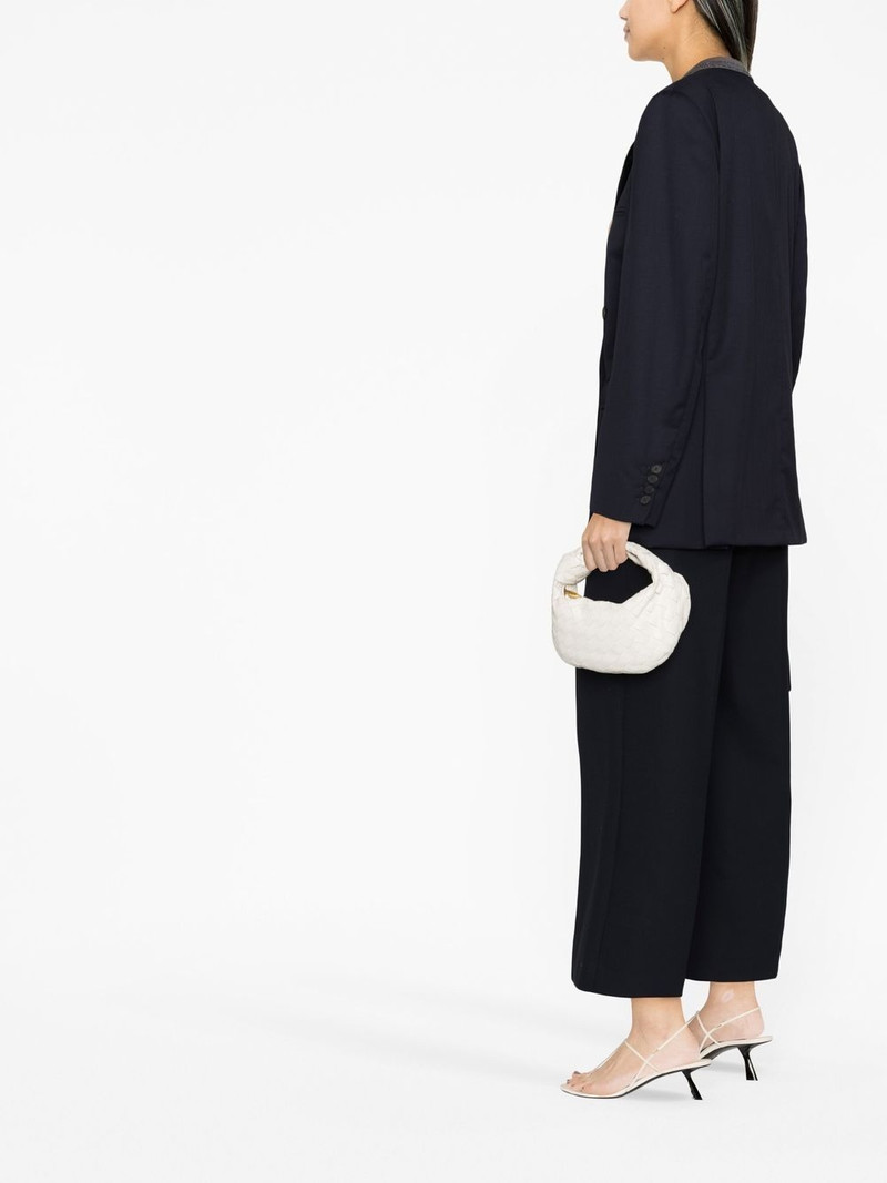contrast-collar double-breasted blazer 3