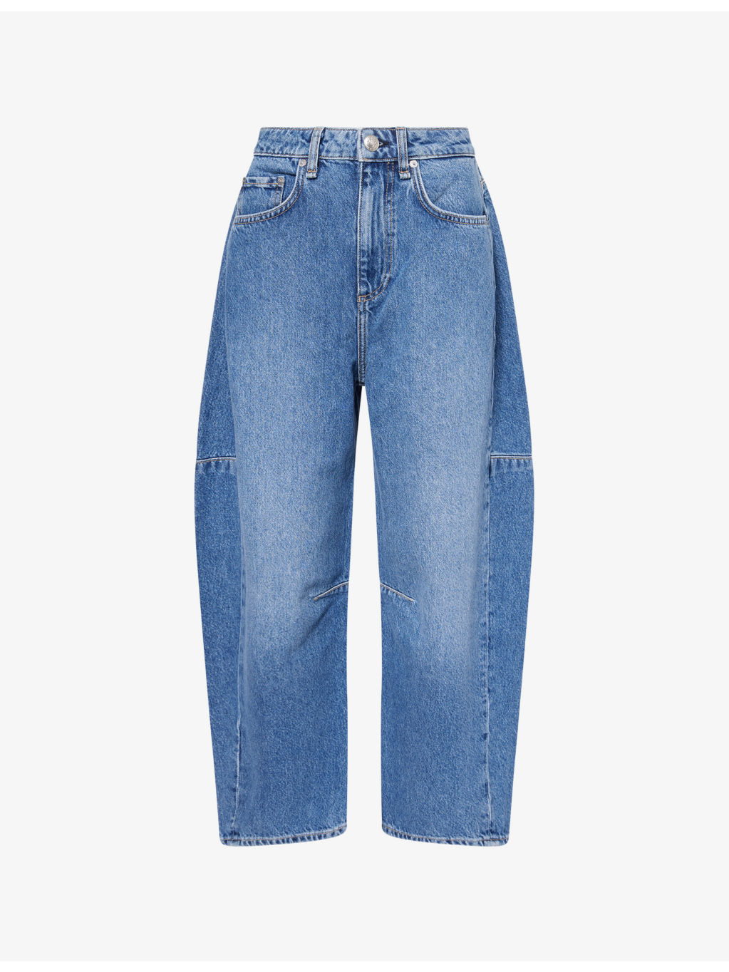 The Charlie Barrel-Leg Denim Jeans - 1