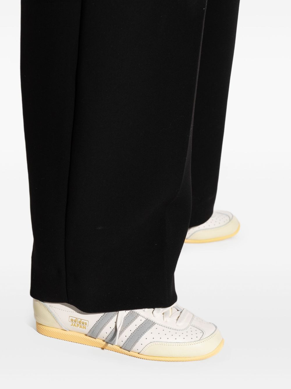 Japan Decon leather three-stripe sneakers - 5