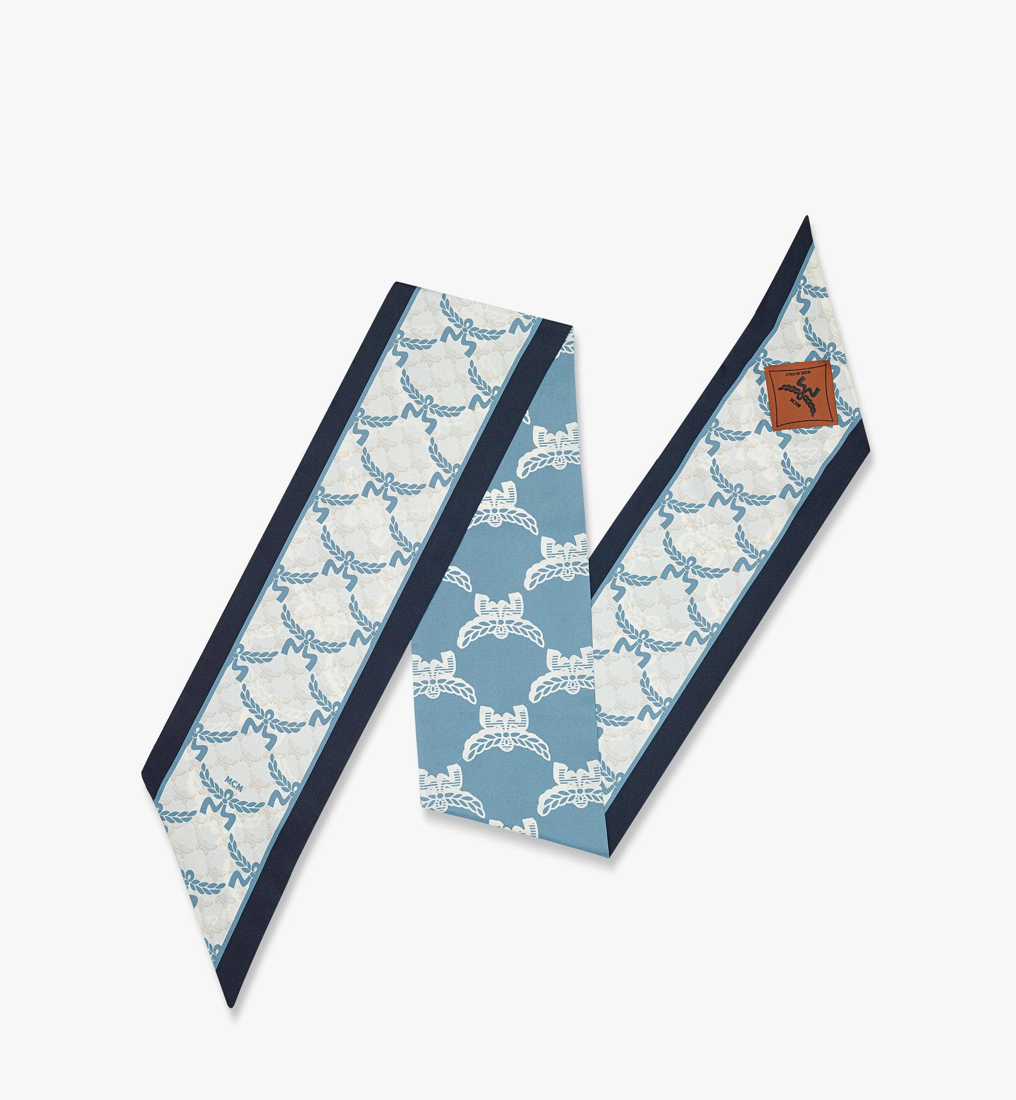 Lauretos Jacquard Petite Scarf in Organic Silk - 1