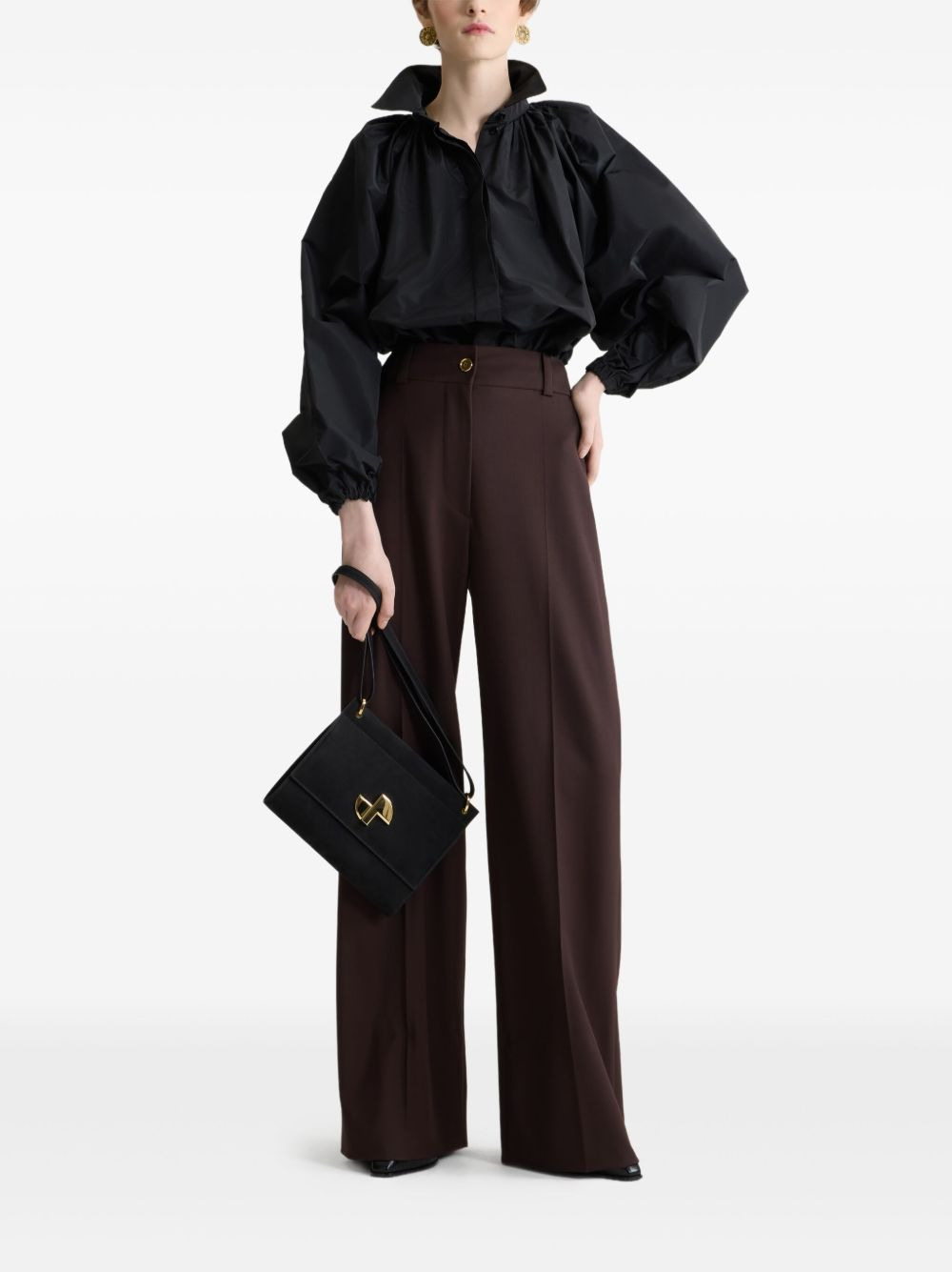 bubble-sleeve blouse - 2