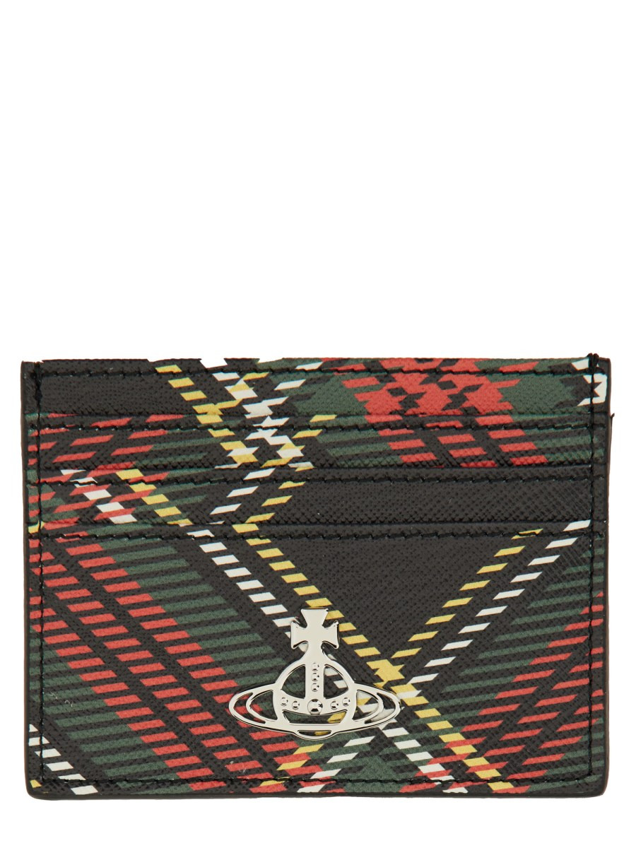 FLAT CARD HOLDER WITH ORB DETAIL - 1