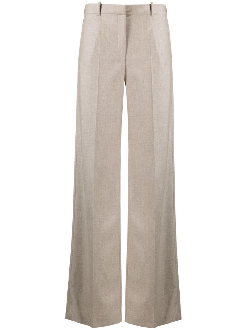tailored wide-leg cashmere trousers 1