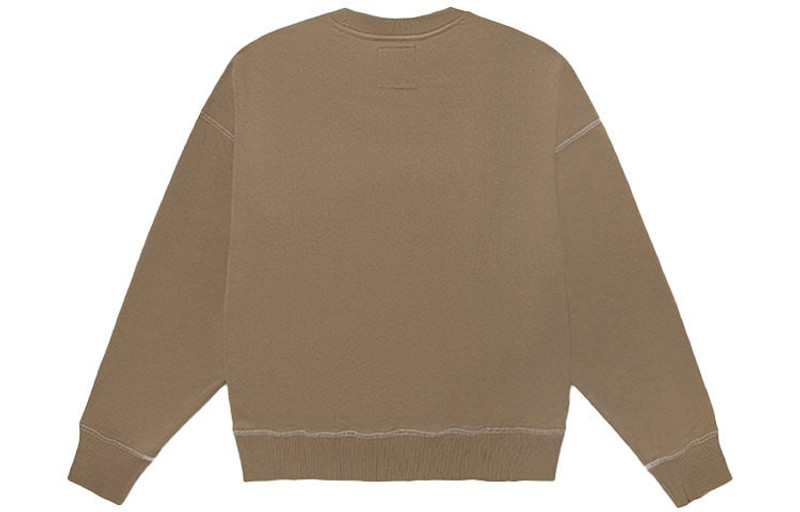 Vans Vans Logo Alphabet Printing Round Neck Pullover Light Brown VN0A5H9GYEH outlook
