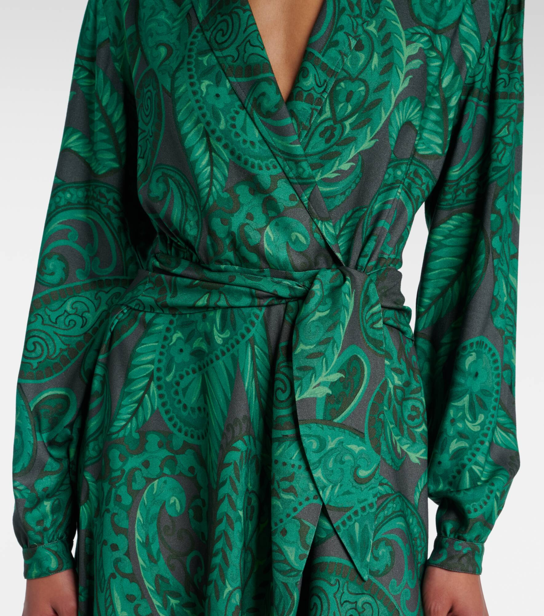 Belted midi dress - 5