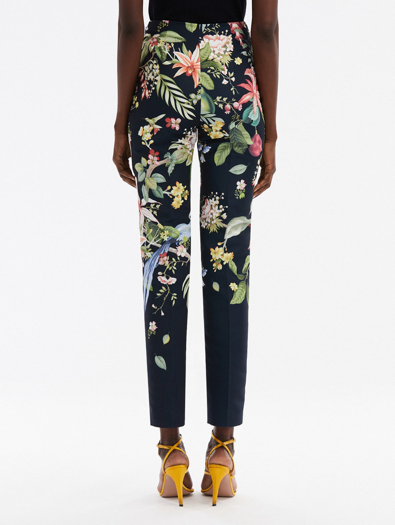 Oscar de la Renta DEGRADE FLORA & FAUNA FAILLE PANT outlook
