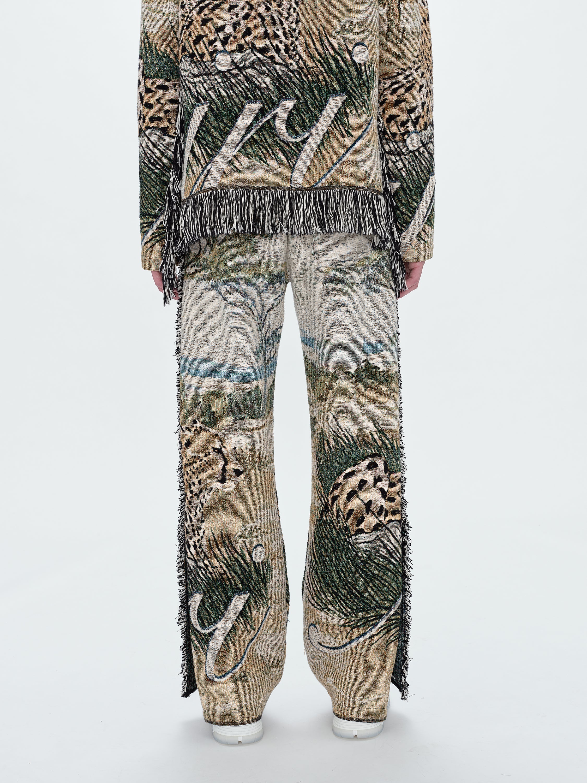 CHEETAH TAPESTRY LOUNGE PANT - 5