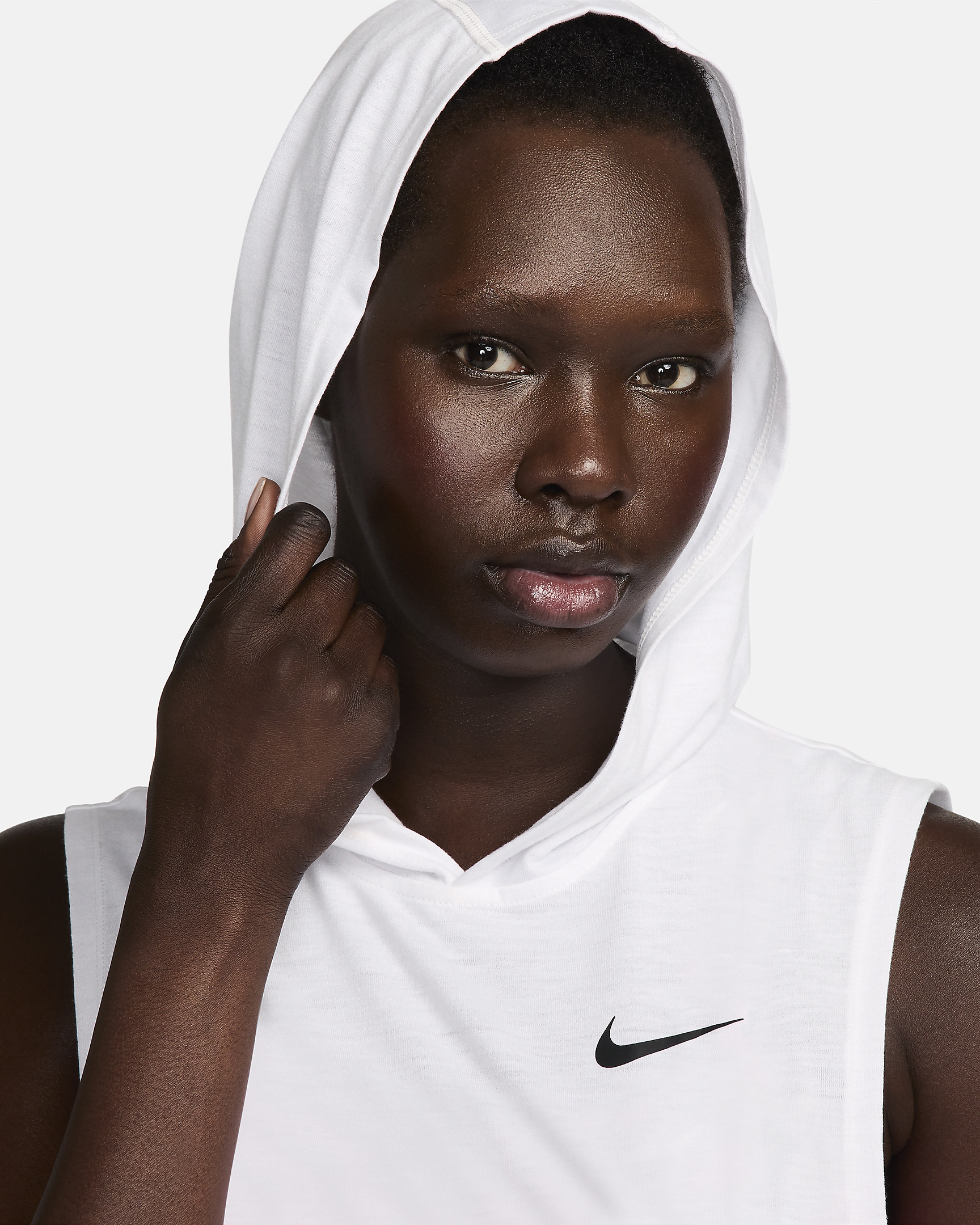 Nike Women's Swim Essential Hooded Cover-Up Dress - 3