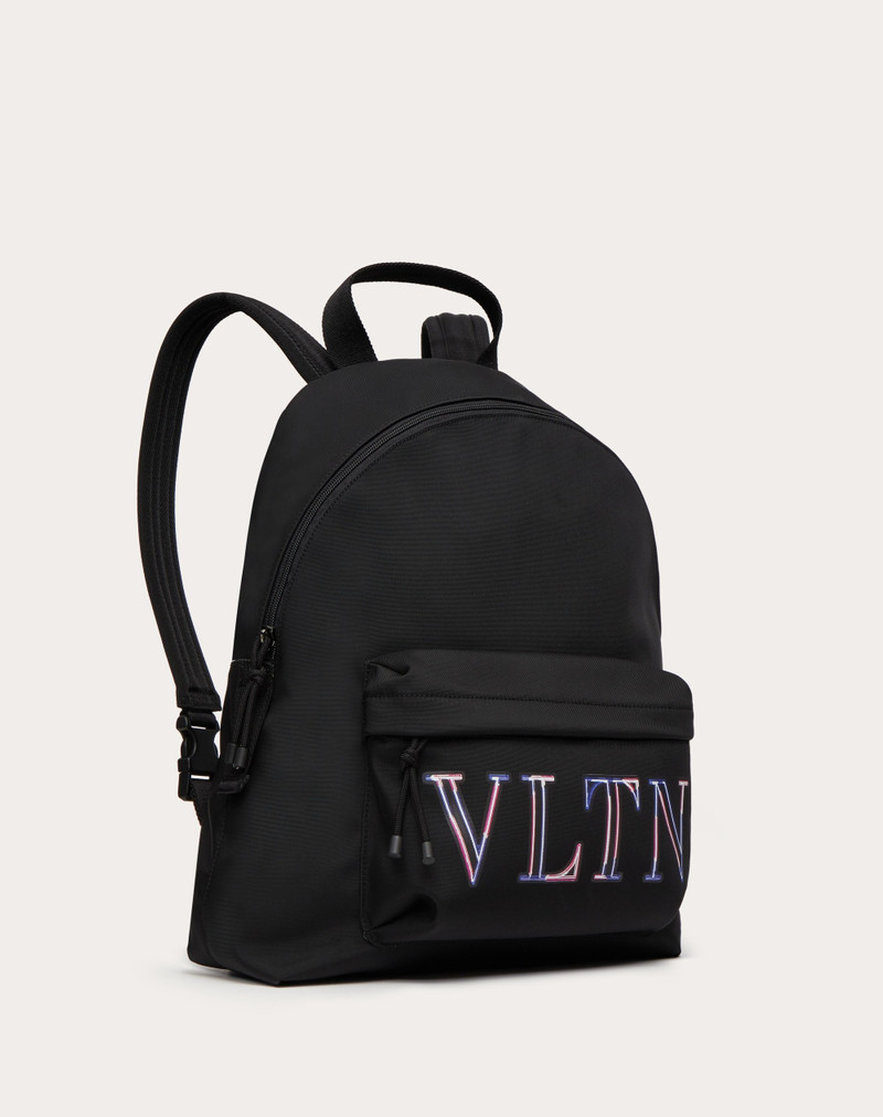 Valentino NEON VLTN BACKPACK IN NYLON outlook