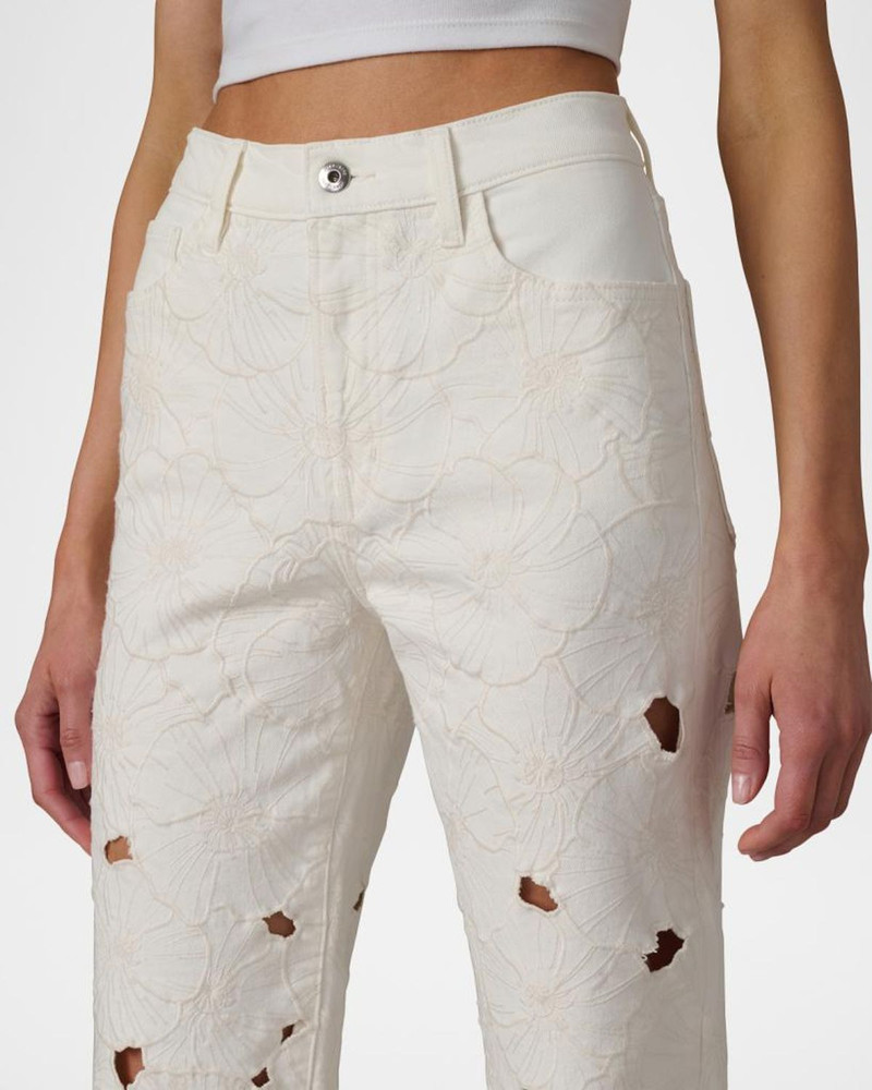 The Margot Embroidered Jeans 7