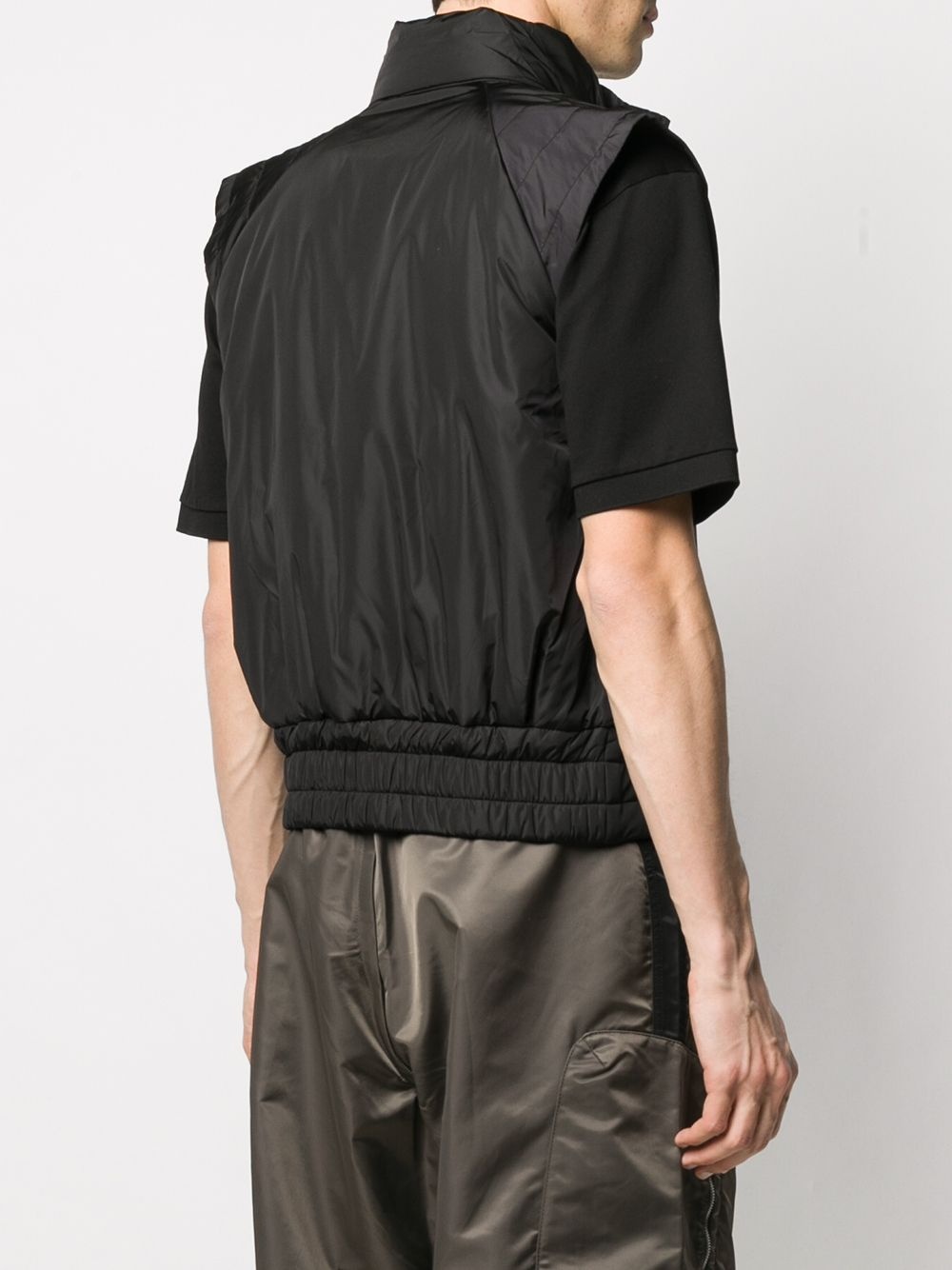 padded sleeveless jacket - 4