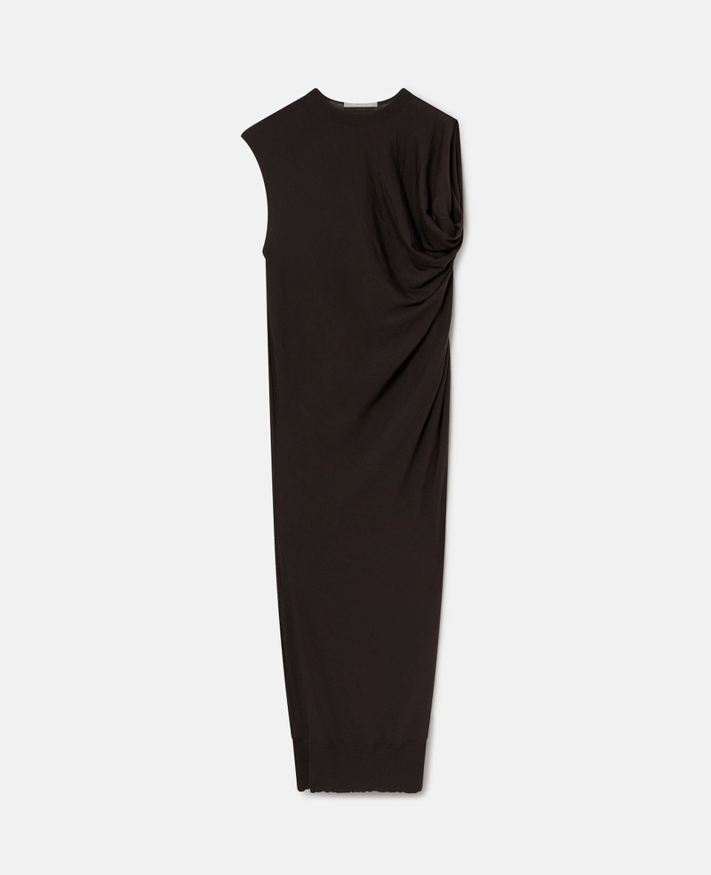 비대칭 Draped Maxi 드레스 - 1
