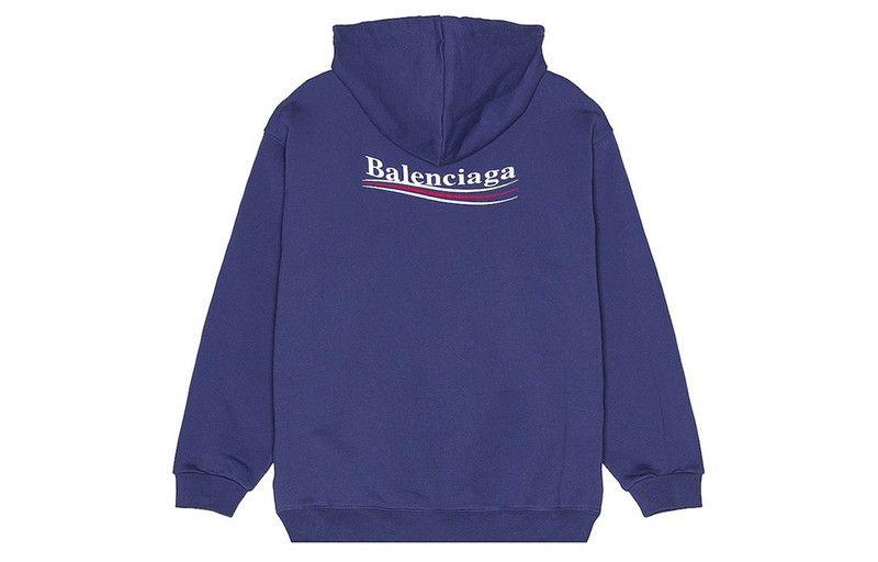 BALENCIAGA Balenciaga Political Campaign Hoodie Medium Fit 'Blue' 600583TKVI91195 outlook
