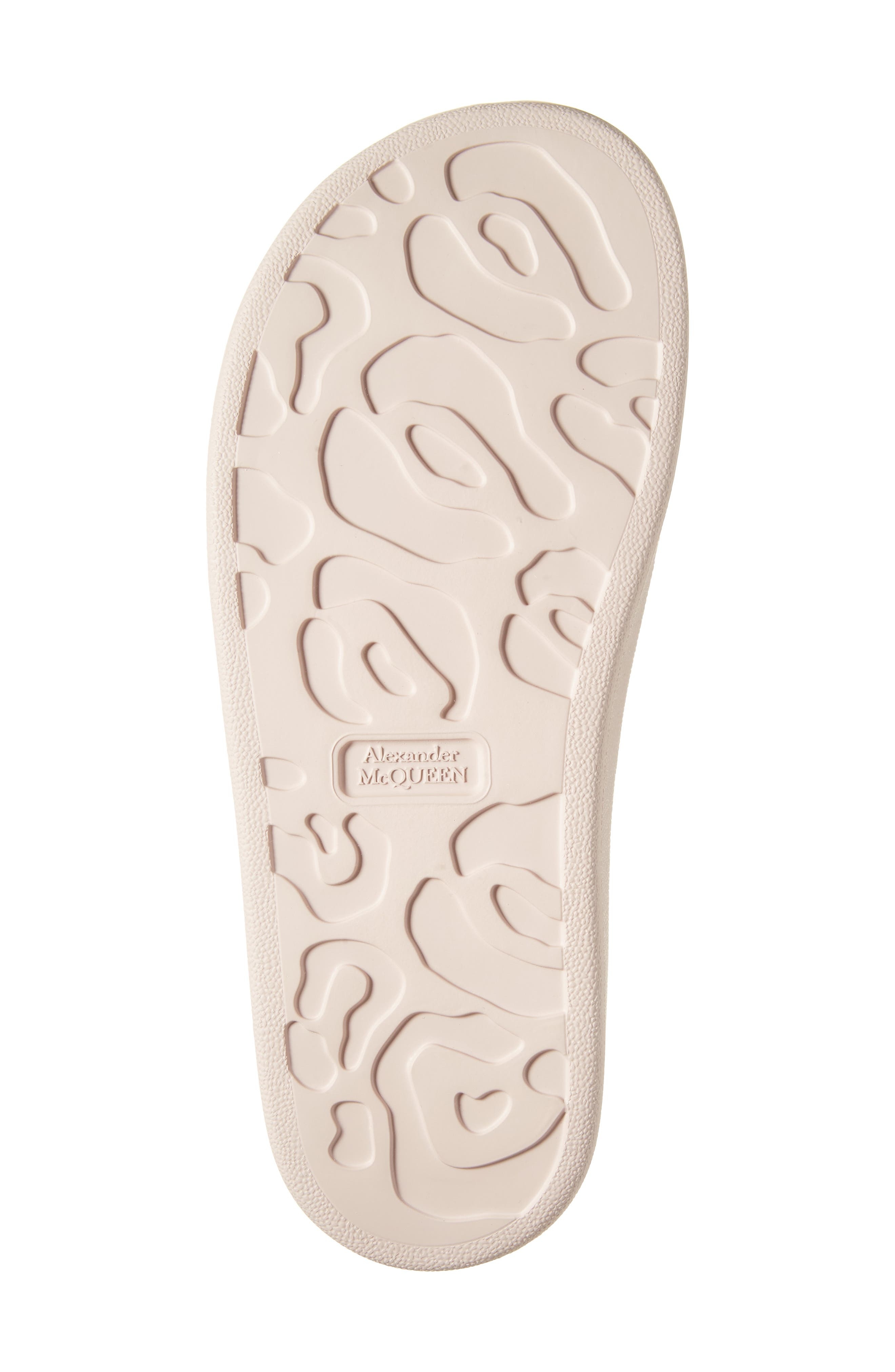 McQueen Hybrid Slide Sandal in Tea Rose/Silver at Nordstrom - 6