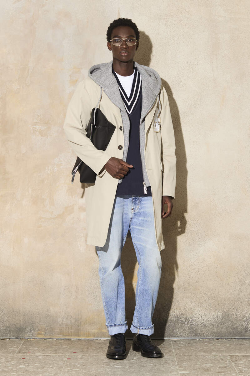 HOODED WASHED COAT - 6