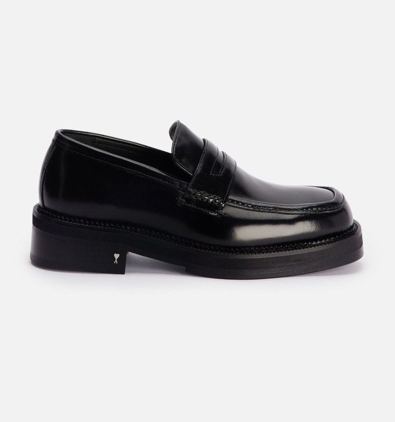 AMI Paris Square Toe Loafers outlook