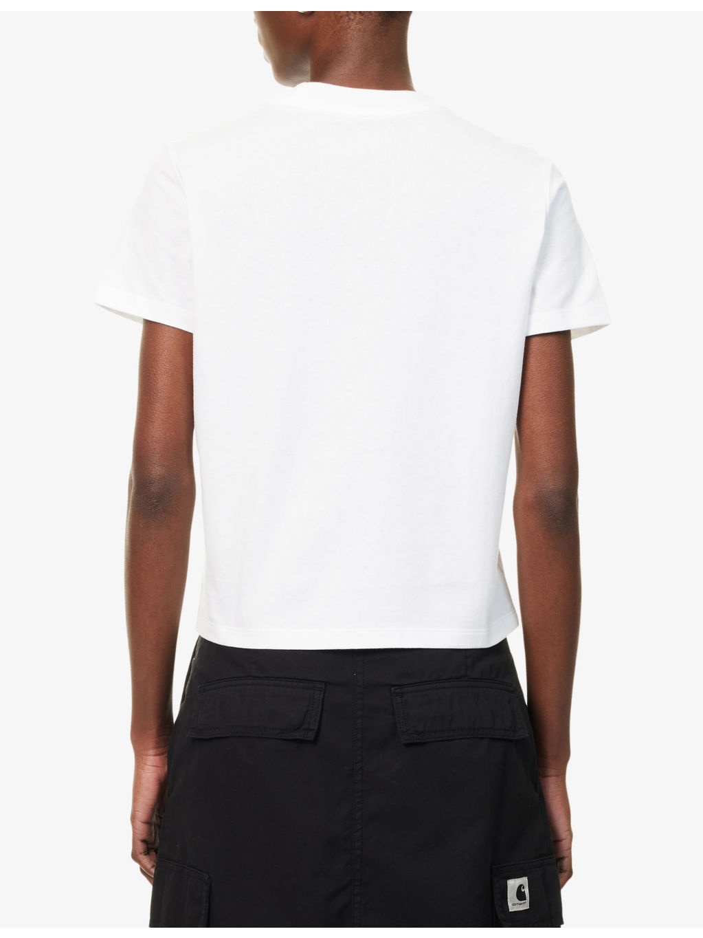 Psshh Logo-Embroidered Cotton T-Shirt - 4