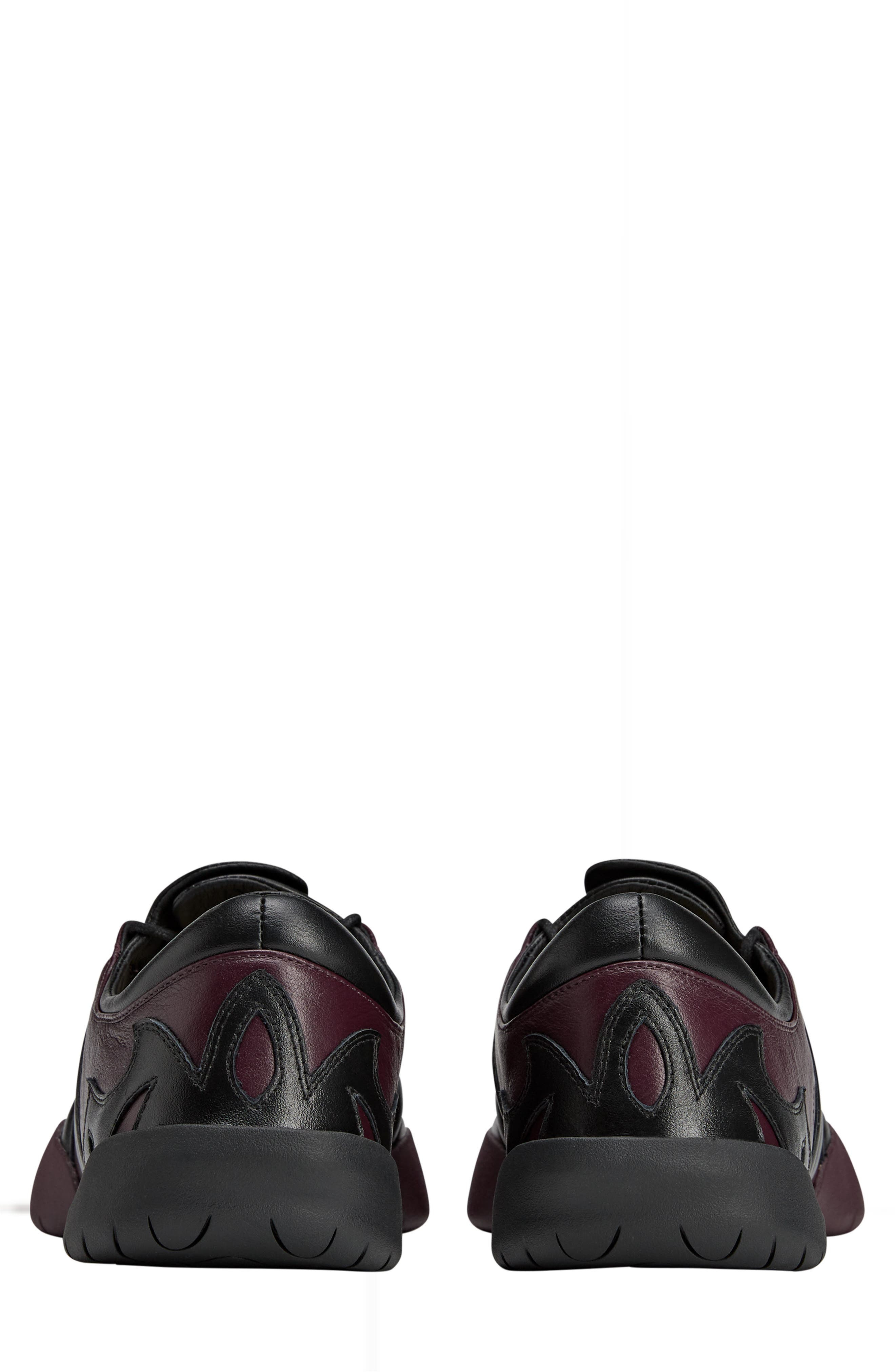 Y-3 Gender Inclusive Regu Sneaker in Black/Shadow Maroon at Nordstrom - 5