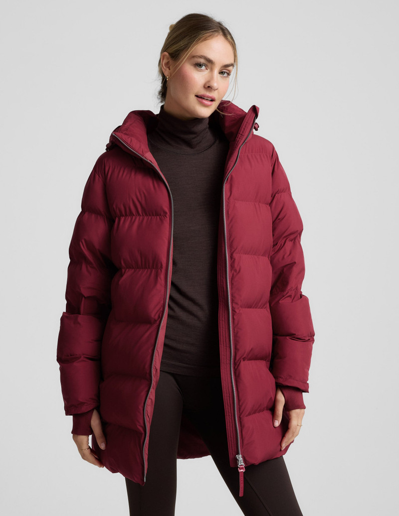 BEYOND YOGA Warm Up Mid Length Puffer Jacket outlook