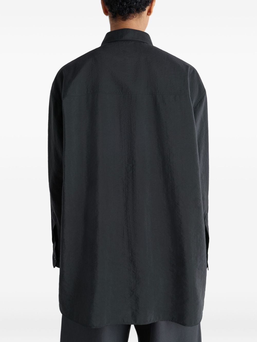 tie-neck shirt - 4
