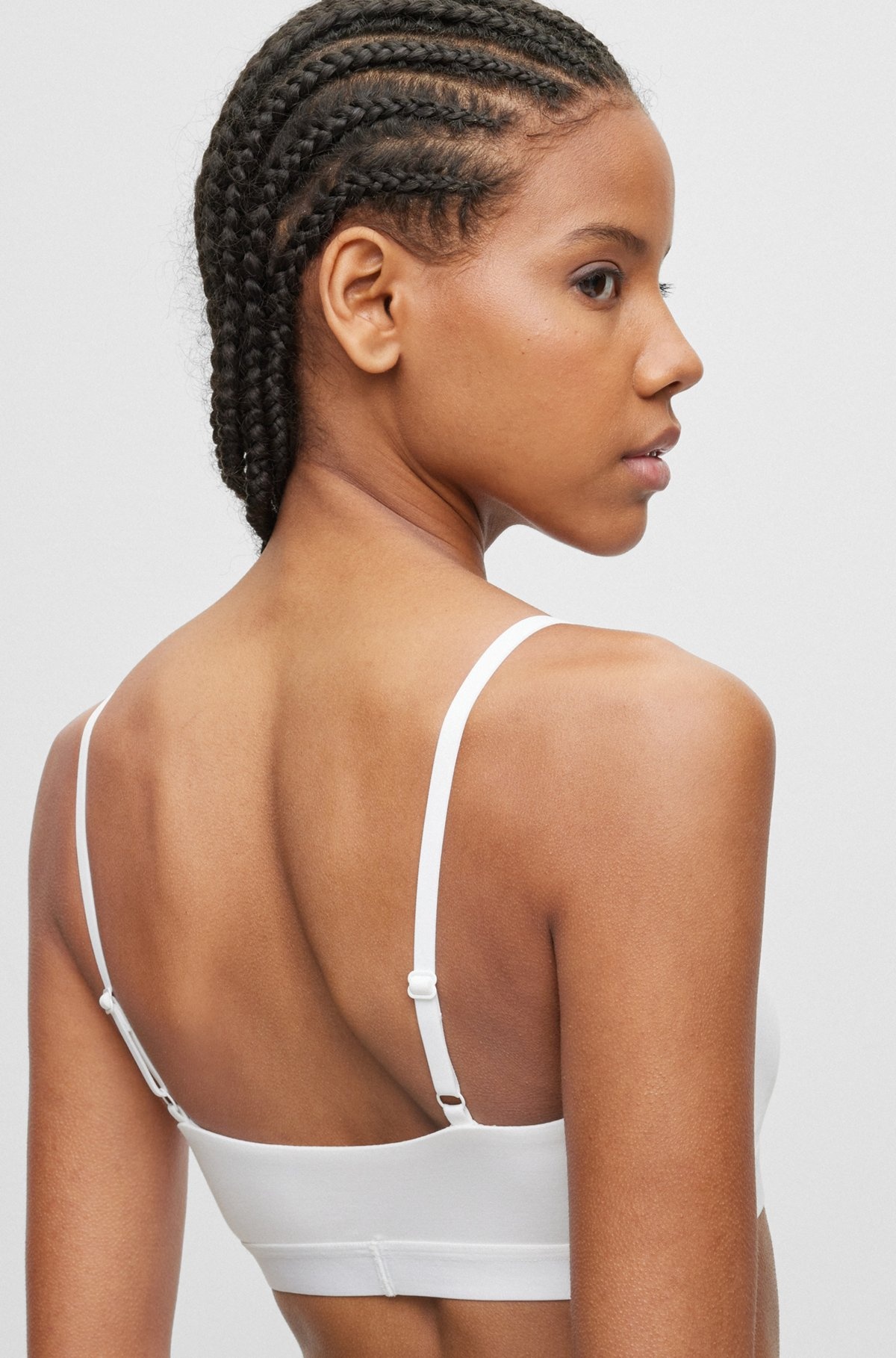TWO-PACK OF BRALETTES IN STRETCH MODAL - 7
