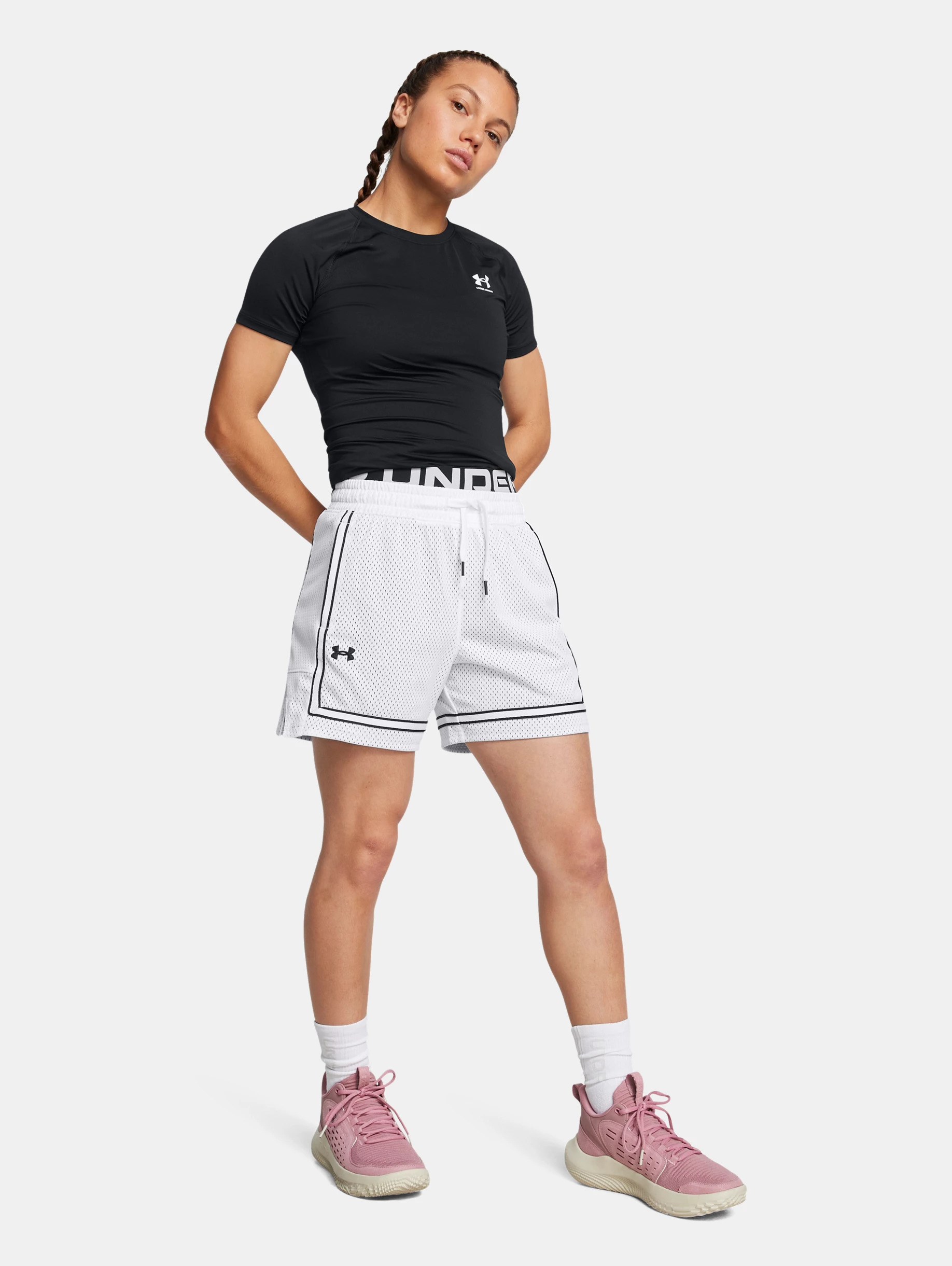Women's UA Zone Pro 5" Mesh Shorts - 5