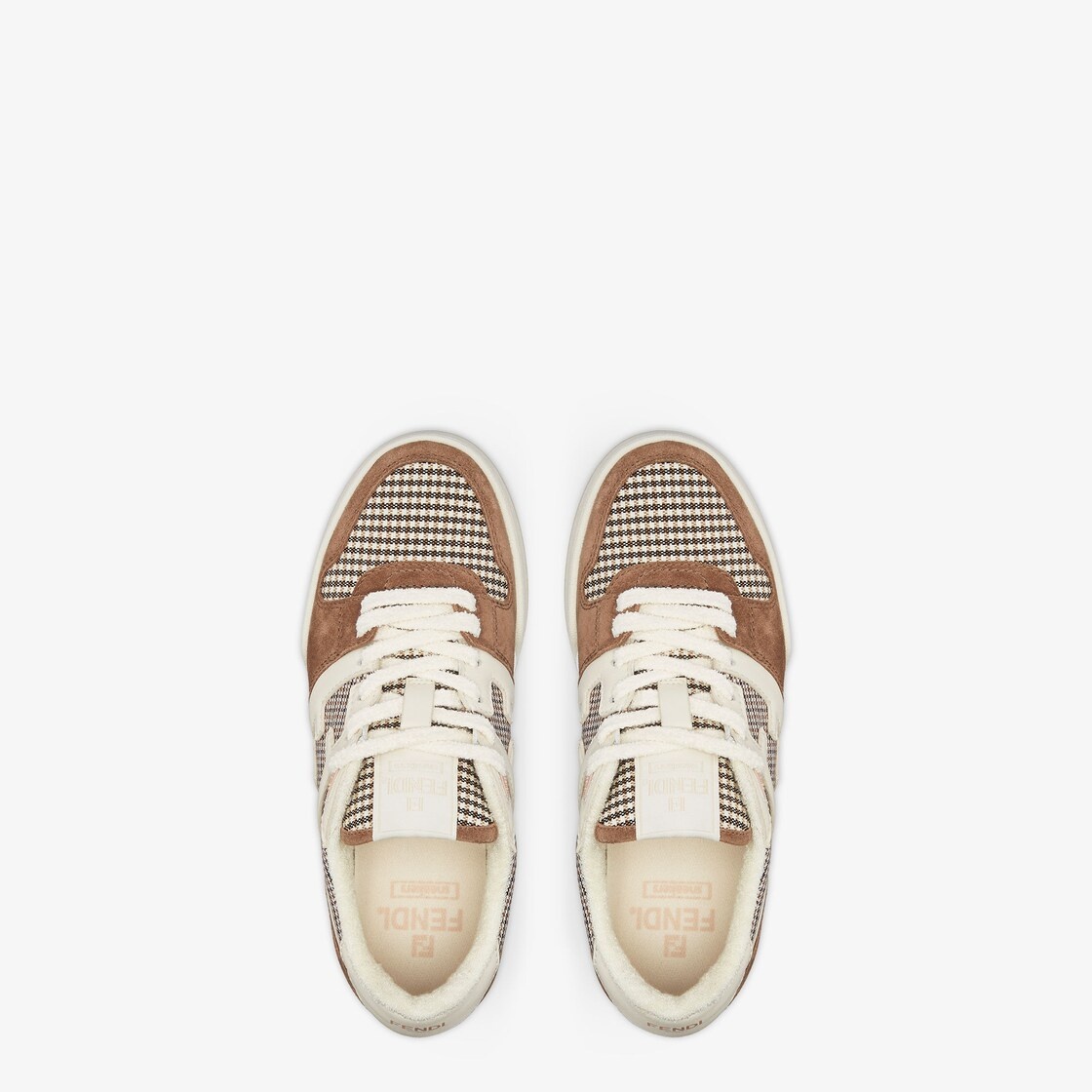Brown suede low-tops - 4