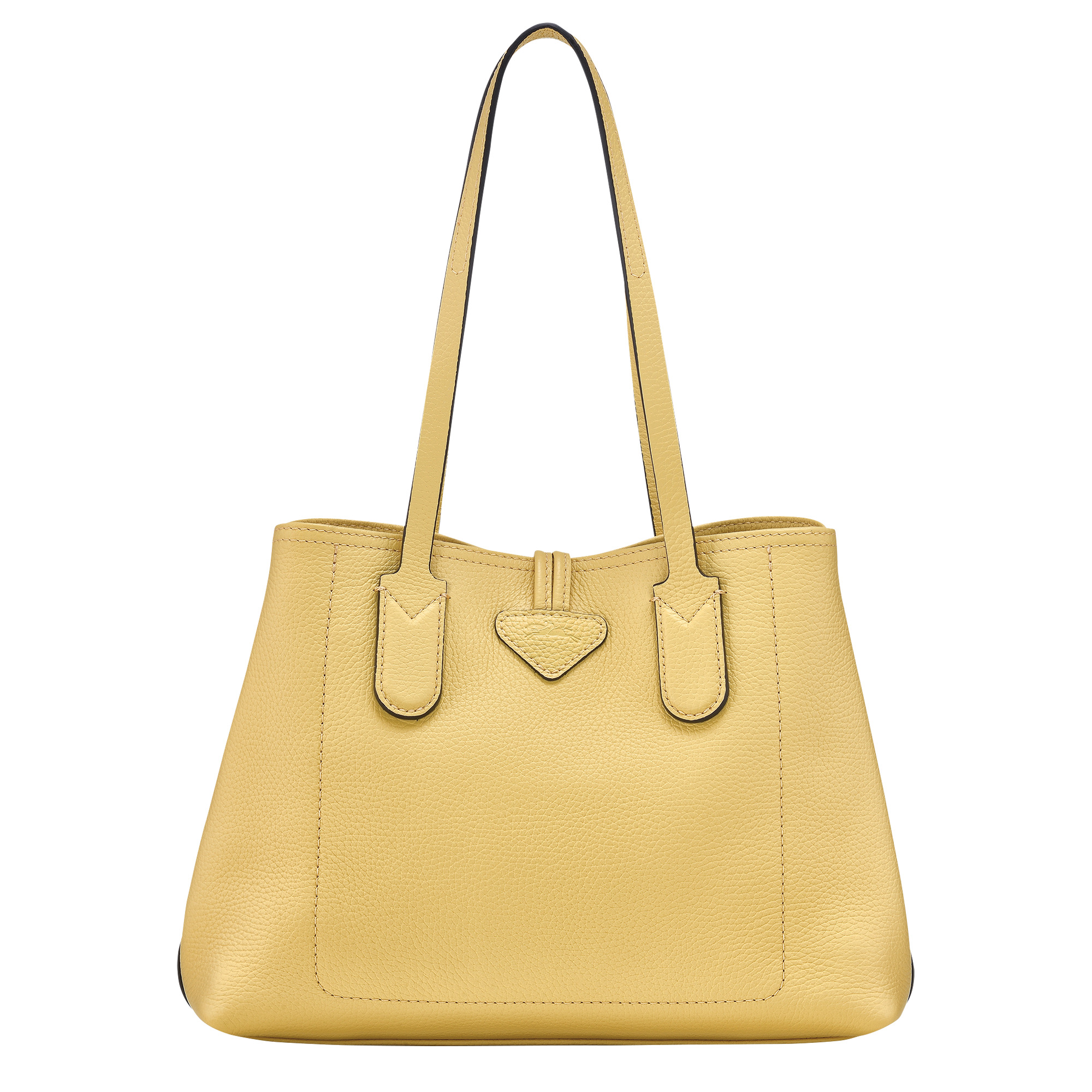 Longchamp Roseau Essential M Tote bag Wheat - Leather | REVERSIBLE