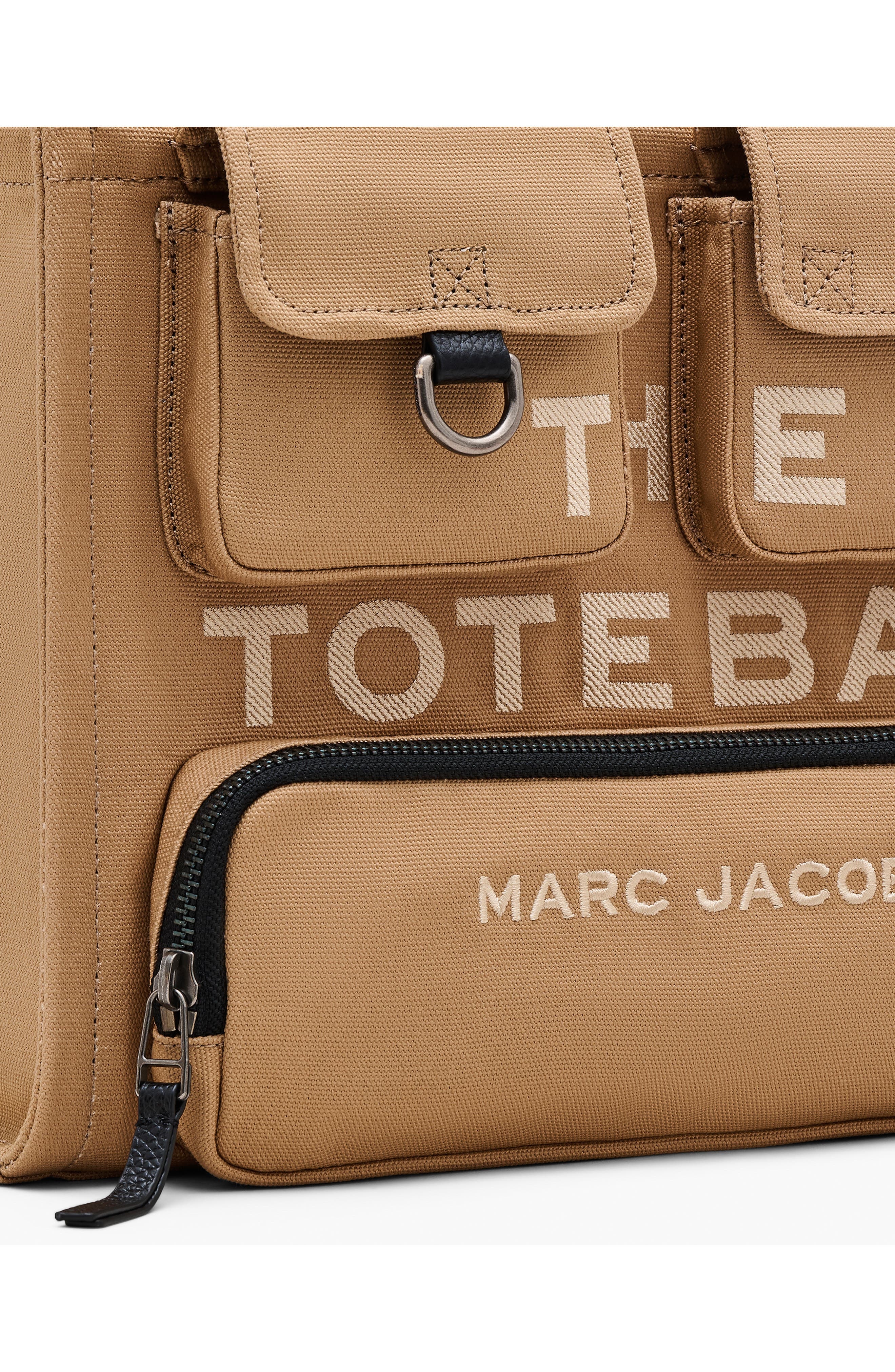 Marc Jacobs The Cargo Canvas Medium Tote Bag in Camel at Nordstrom - 6