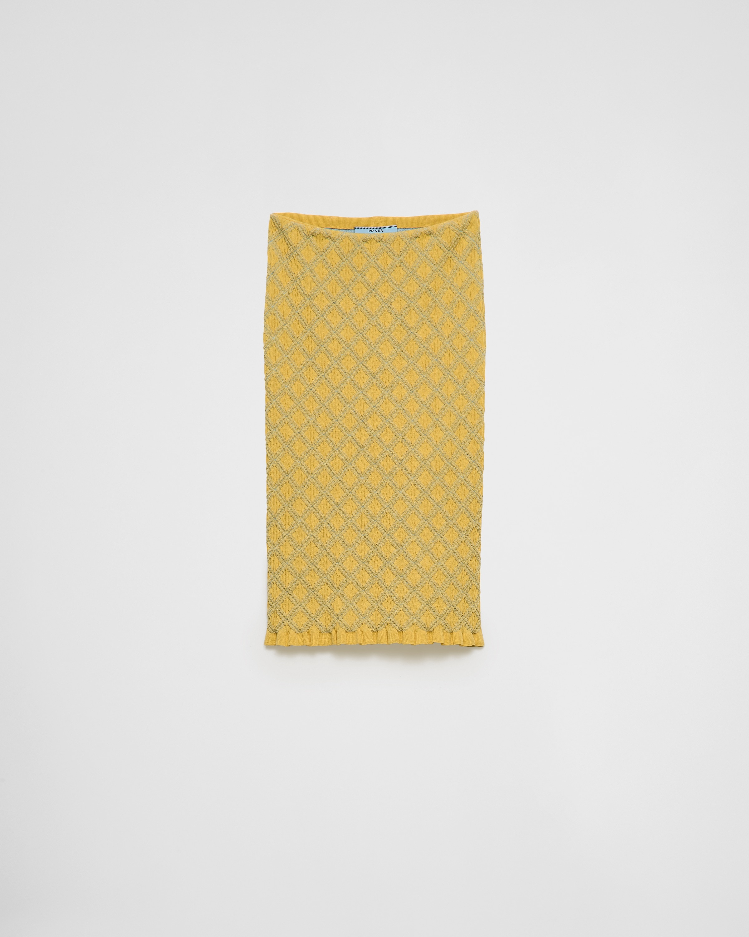 【PRADA】Cotton twill skirt prada cotton twill skirt available on Spinnaker - 43399