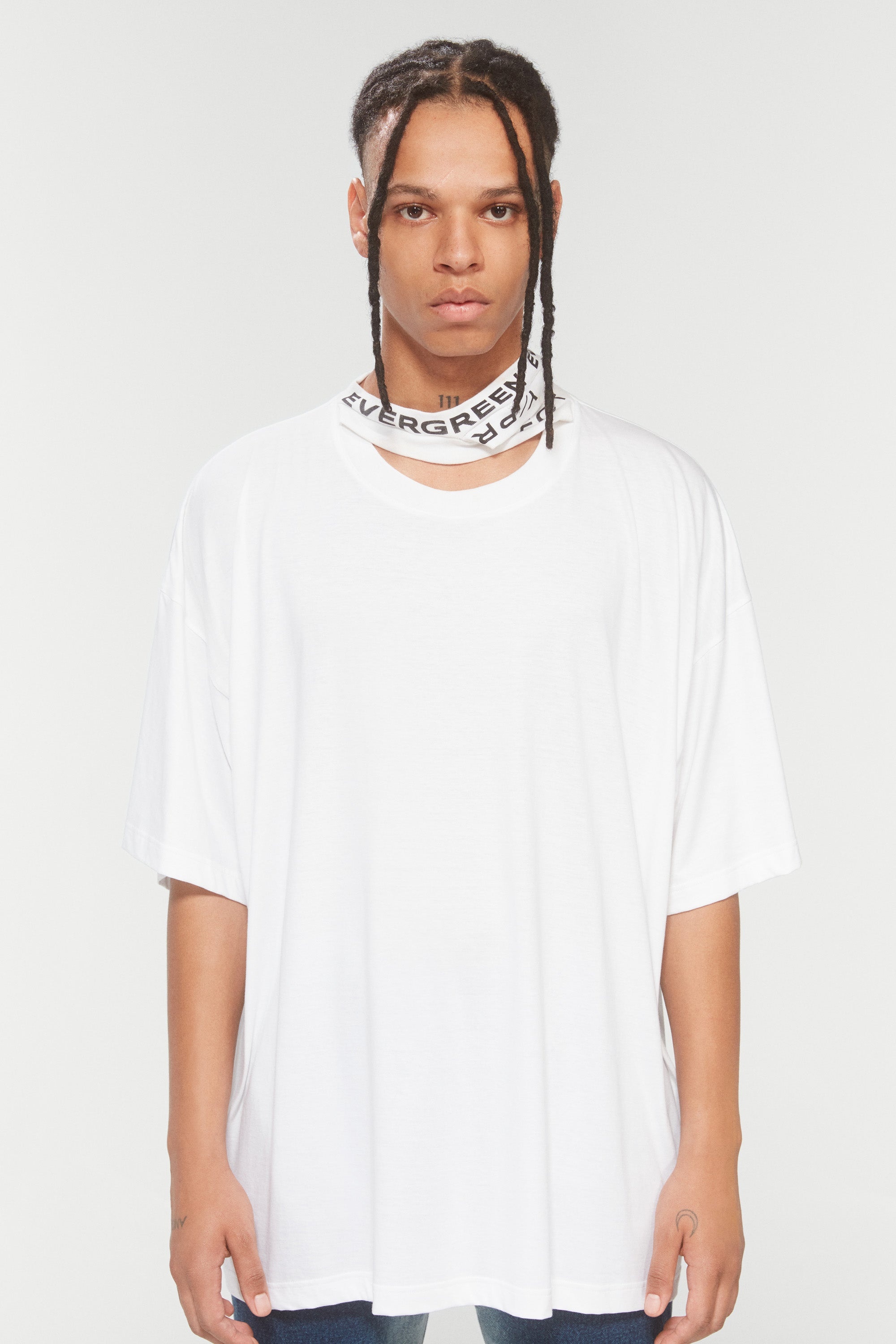 EVERGREEN TRIPLE COLLAR T-SHIRT - 5