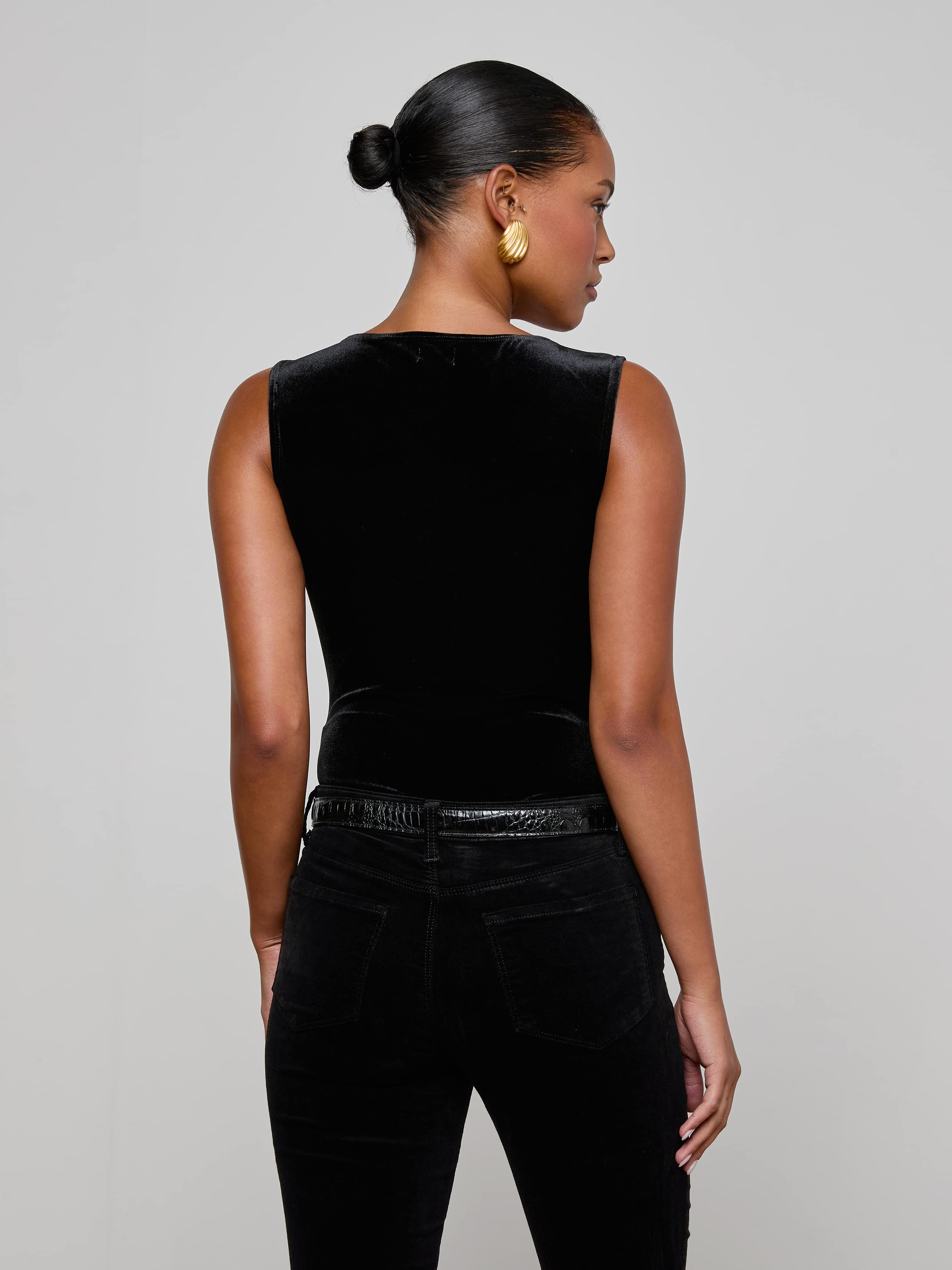 Molly Velvet Bodysuit - 4
