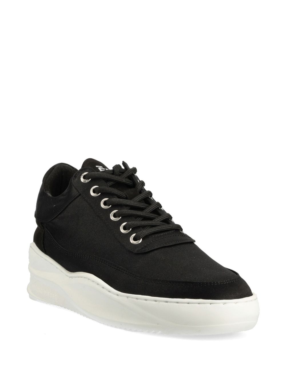 logo-embroidered sneakers - 2