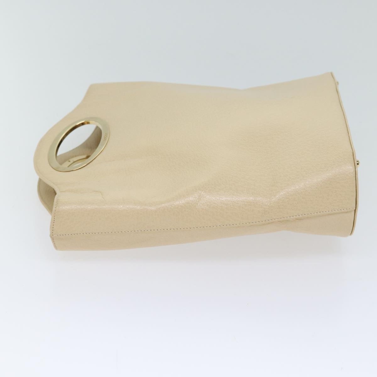 GUCCI Hand Bag Leather Beige 000 1553 000 1553 - 4