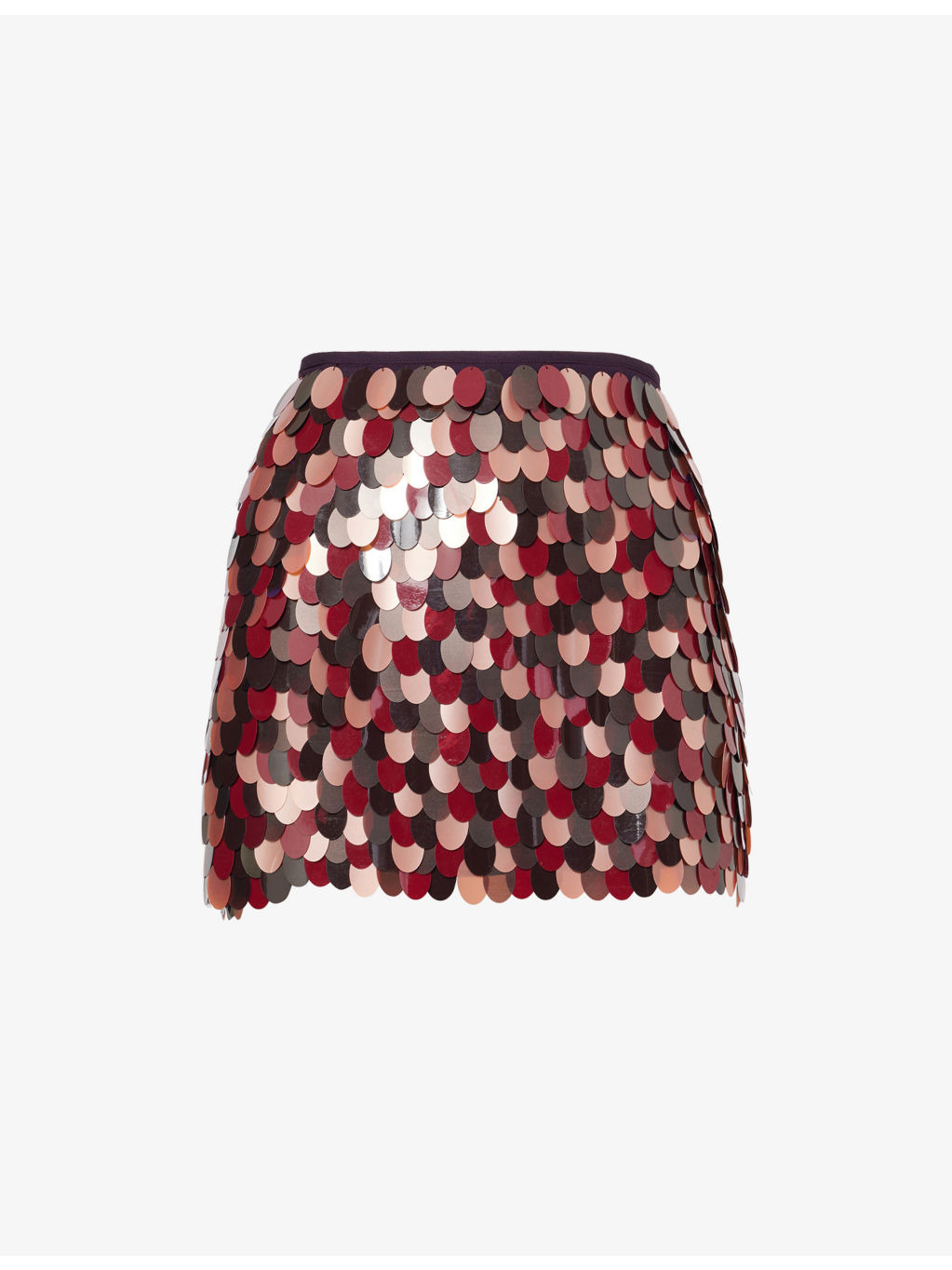 Gabrina Embellished Woven Mini Skirt - 1