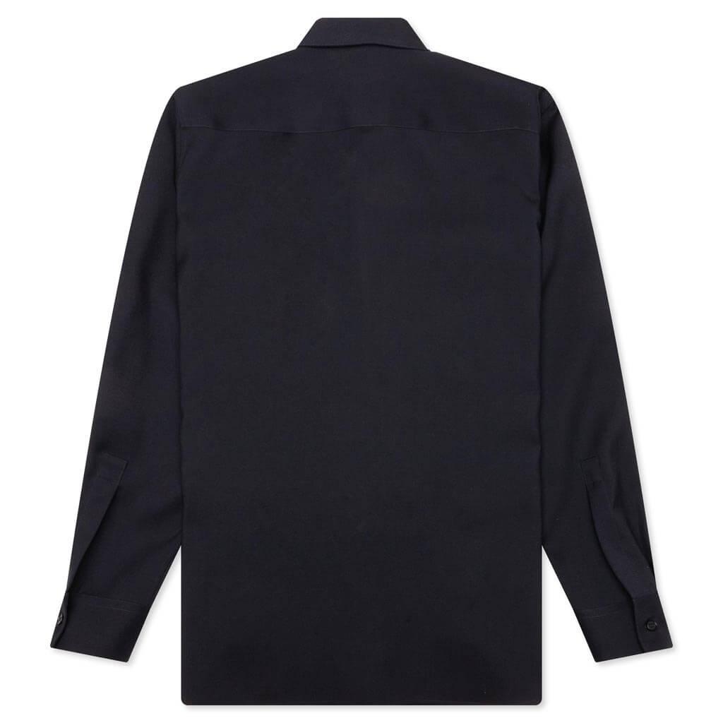 BUTTON UP SHIRT - NAVY - 2