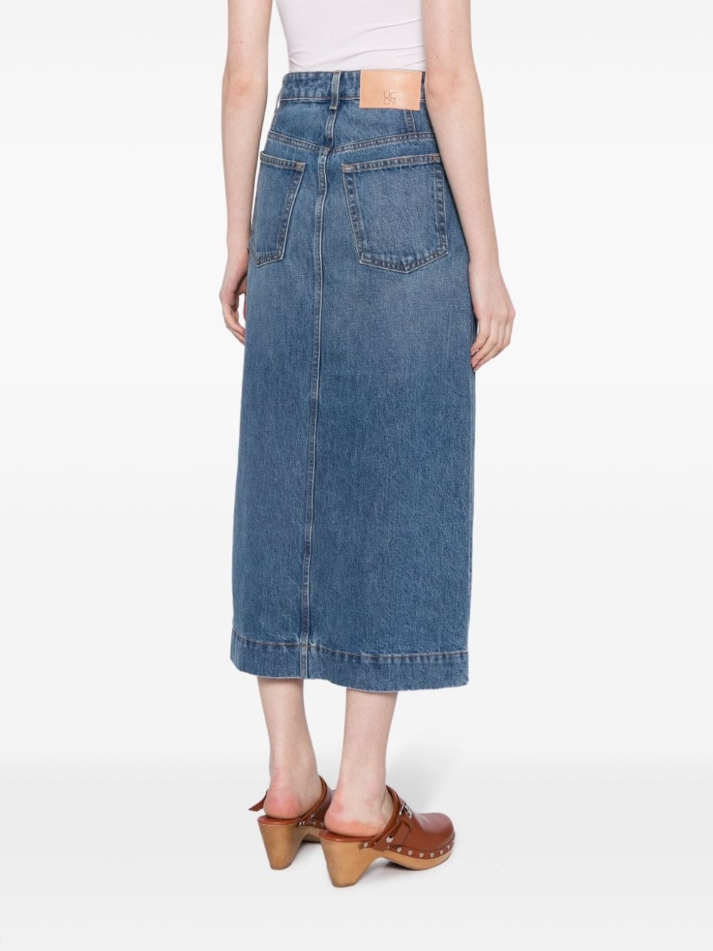 The Bea denim midi skirt - 4