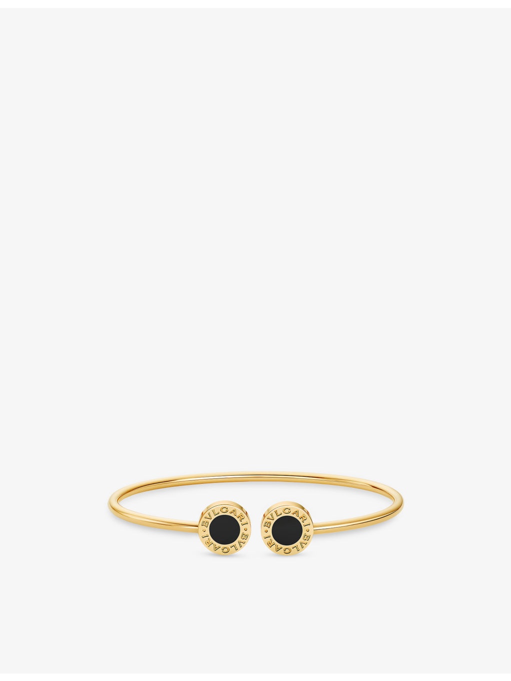 Bvlgari Bvlgari 18ct Yellow-Gold and Onyx Bracelet - 2