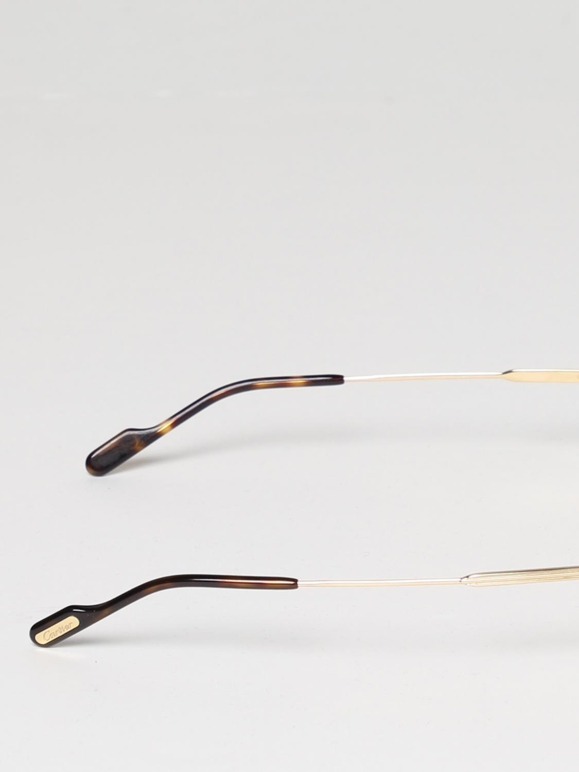 Cartier Sunglasses Men Gold - 3
