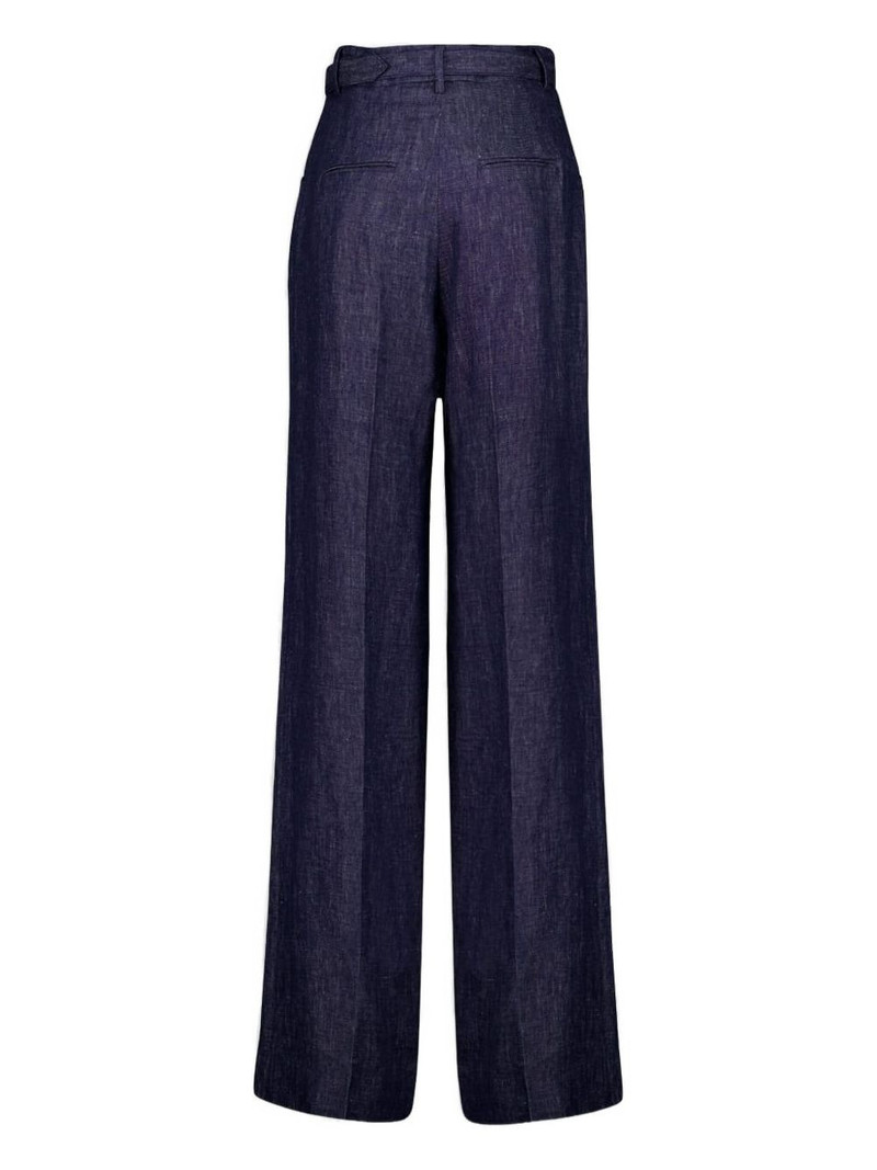 GABRIELA HEARST belted denim pants outlook