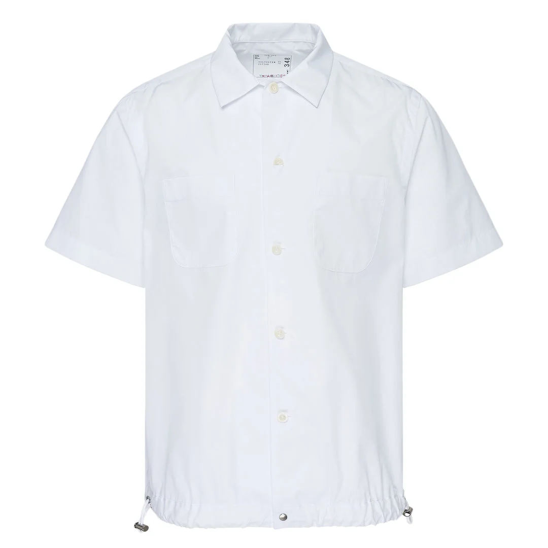 Cotton Poplin Short Sleeve Shirt - 1