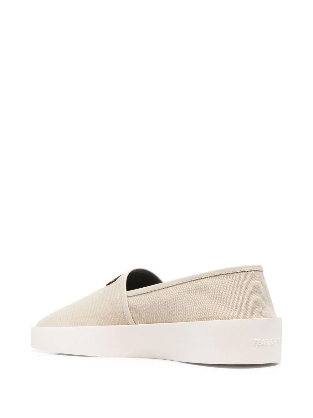 slip-on patch-detail trainers - 3