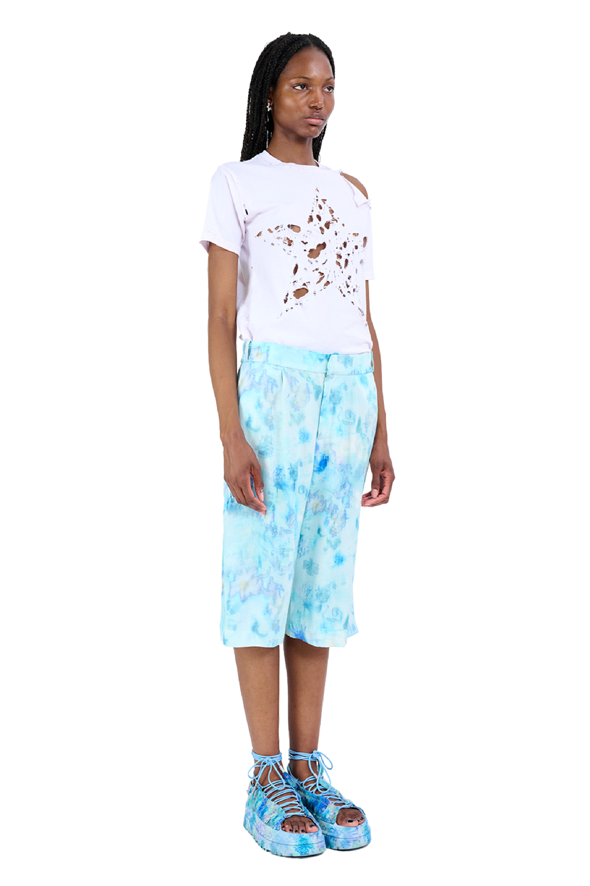 SKY SHADOW FLORAL DANTE SHORT - 26