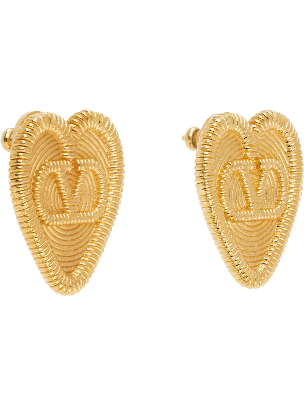 Fil Perdu Metal Earrings - 2