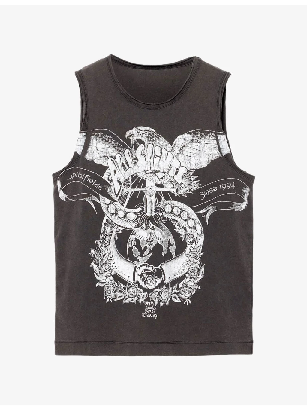 Emblems Jenny Graphic-Print Cotton Tank - 1