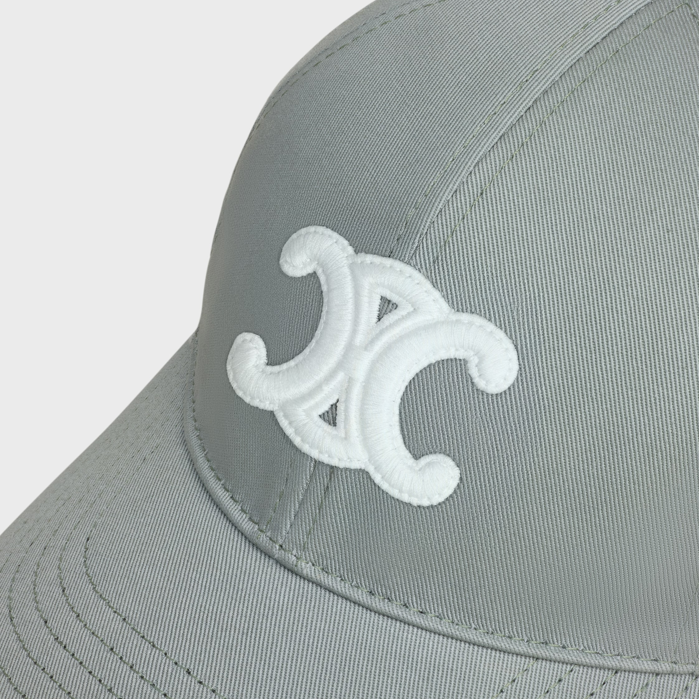triomphe baseball cap in washed cotton - 5