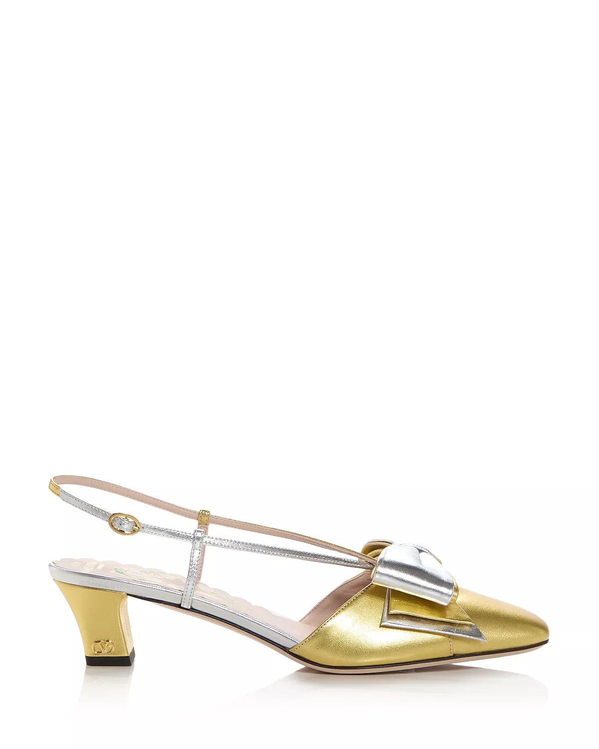 Women's Bowow Slingback Pumps - 2